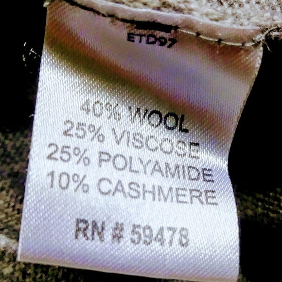 EMI MAGLIA SWEATER MEN'S WOOL BLEND CREW NECK LONG SLEEVE - Picture 9 of 9